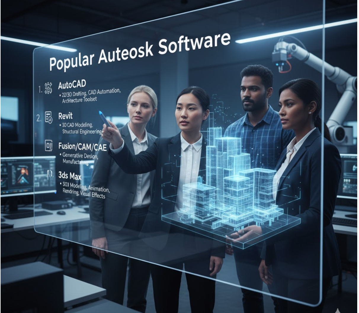 Popular Autodesk Software