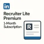 LinkedIn Recruiter Lite Premium | 1 Month Subscription
