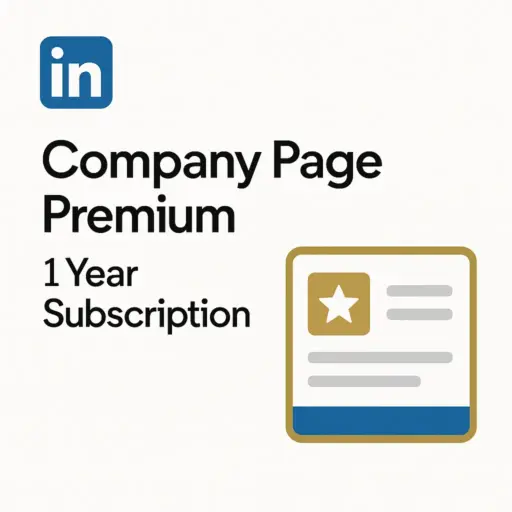 LinkedIn Company Page Premium | 1 Year Subscription