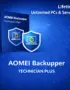 AOMEI Backupper Technician Plus (Lifetime Upgrades / Unlimited PCs & Servers)