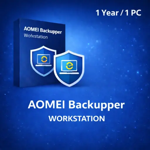 AOMEI Backupper Workstation (1 Year / 1 PC)