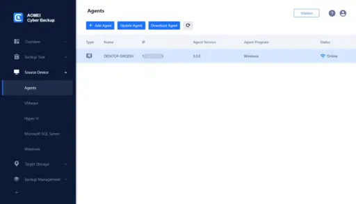 AOMEI Cyber Backup Windows Servers (1 Year / Unlimited Windows Servers) - Image 2
