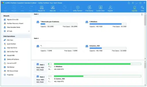 AOMEI Partition Assistant Professional (1 Year / 2 PCs) - Image 3