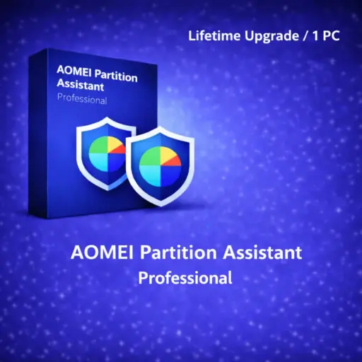 AOMEI Partition Assistant Professional (Lifetime Upgrade / 1PC)