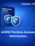 AOMEI Partition Assistant Professional (Lifetime Upgrades / 2 PCs)
