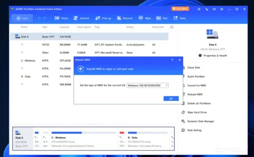 AOMEI Partition Assistant Server (Lifetime Upgrades / 2 Servers) - Image 2