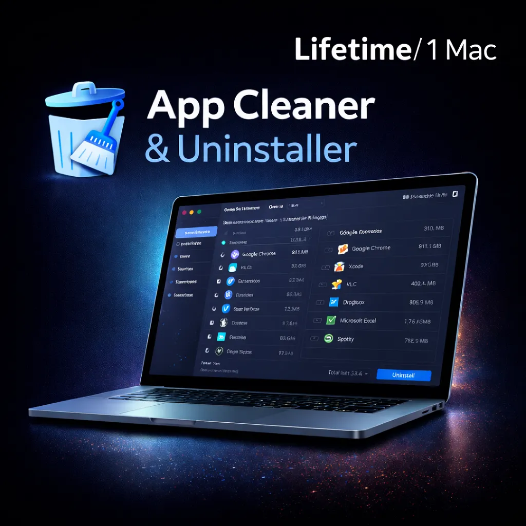 App Cleaner & Uninstaller Key (Lifetime - 1 Mac) App Cleaner & Uninstaller Key (Lifetime / 1 Mac)