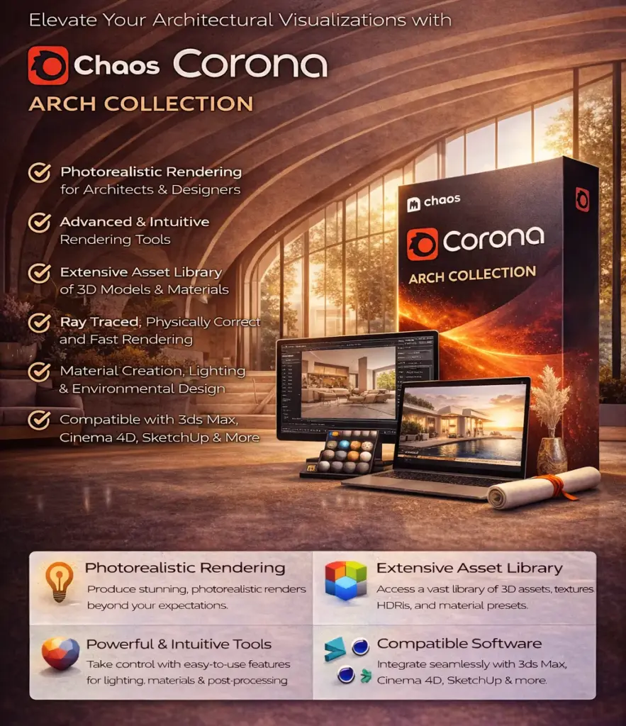 Chaos Corona Arch Collection - 1 Month Subscription