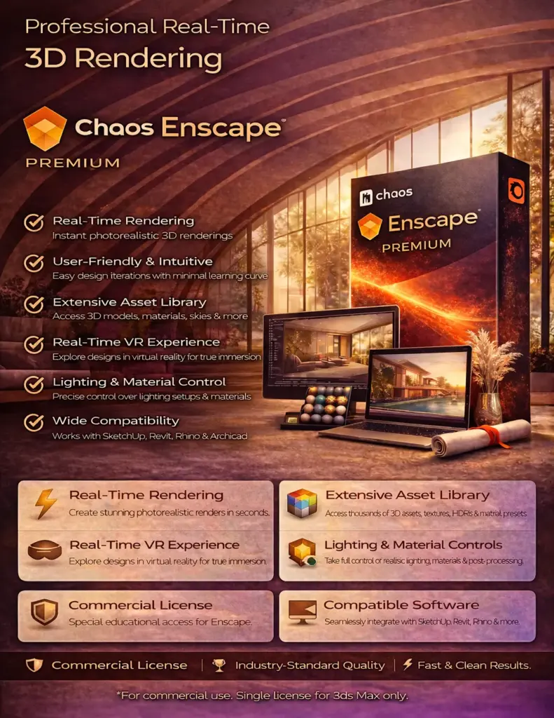 Chaos Enscape Premium - 1 Year Subscription