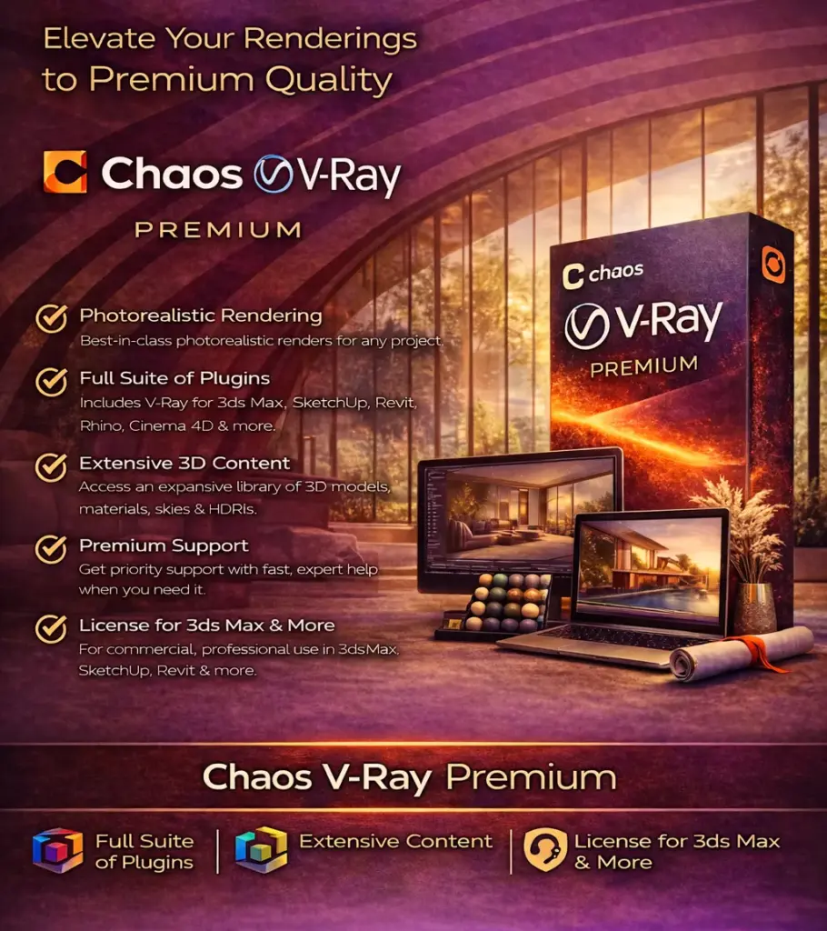 Chaos V-Ray Premium - 1 Month