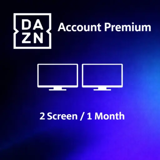 DAZN Account Premium | 2 Screen | 1 Month – Exclusive Canada Subscription