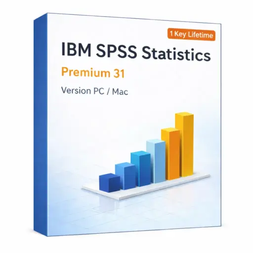 IBM SPSS Statistics Premium Subscription 31 Version 1 PC/Mac 1 Key Lifetime