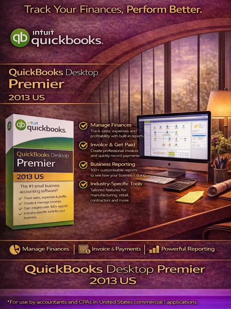 QuickBooks Desktop Premier 2013 US for Windows