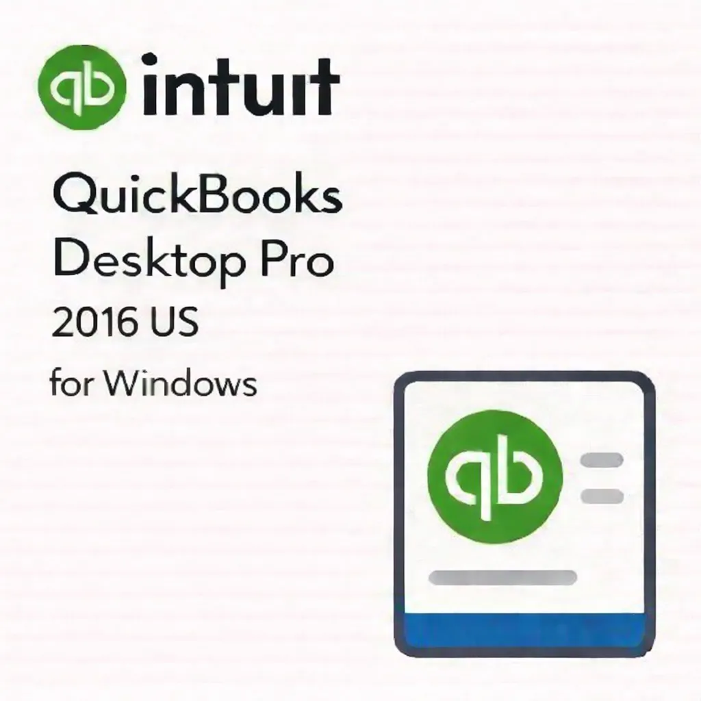 QuickBooks Desktop Pro 2016 US for Windows