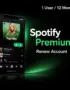 Spotify Premium - 1 User Renew Account | 12 Month Subsription