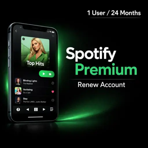 Spotify Premium - 1 User Renew Account | 24 Month Subsription