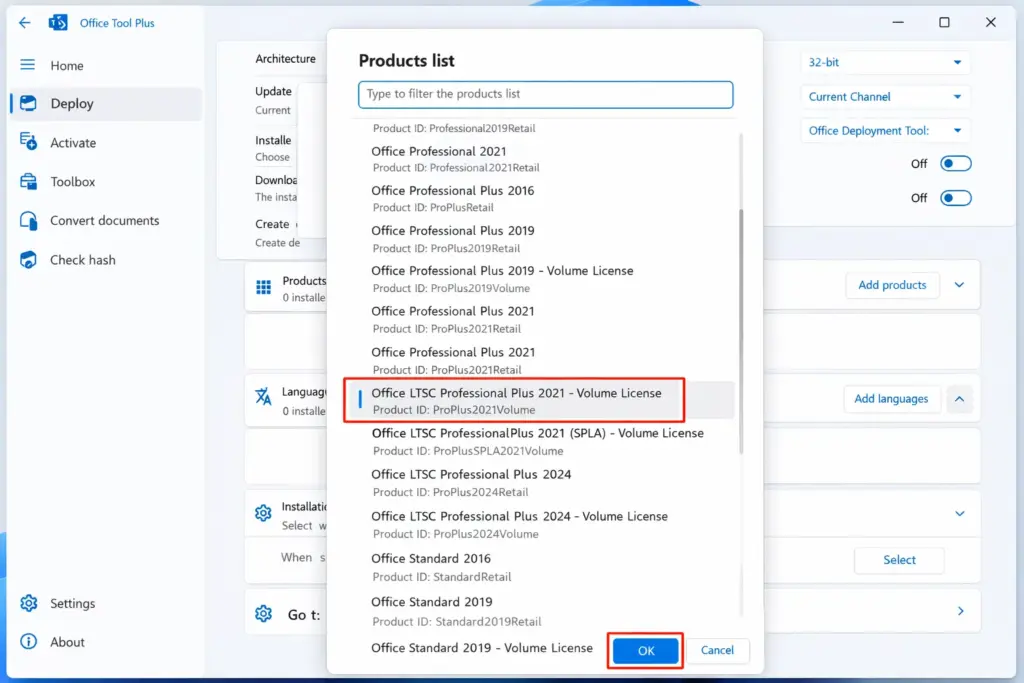 Office 2024/2021 LTSC Professional Plus Key Activation Guide