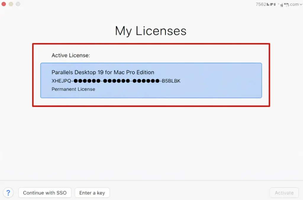 Parallels Desktop 26/20/19/18 Lifetime Key Activation Guide