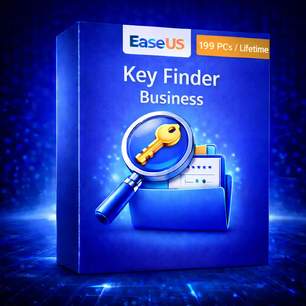 EaseUS Key Finder Business 199 PCs – Lifetime EaseUS Key Finder Business 199 PCs – Lifetime