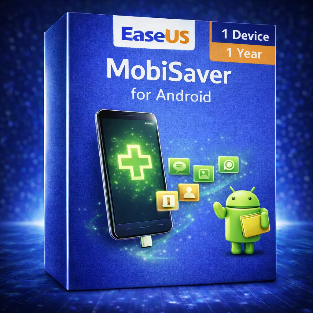 EaseUS MobiSaver for Android 1 device - 1 Year Subscription EaseUS MobiSaver for Android 1 device - 1 Year Subscription