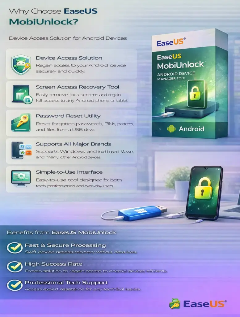 EaseUS MobiUnlock for Android - 1 Month Subscription 1 EaseUS MobiUnlock for Android - 1 Month Subscription