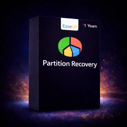 EaseUS Partition Recovery - 1 Year Subscription