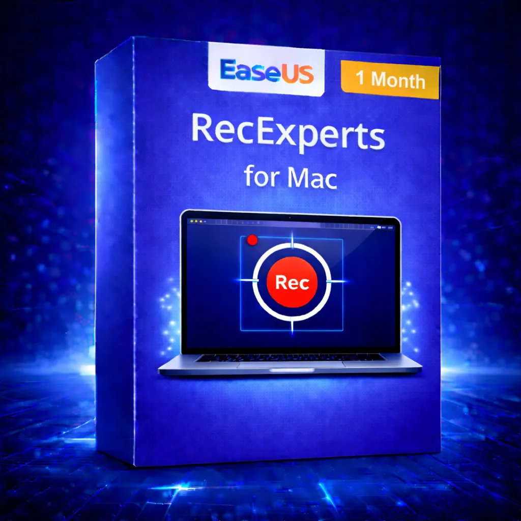 EaseUS RecExperts for Mac - 1 Month Subscription EaseUS RecExperts for Mac - 1 Month Subscription