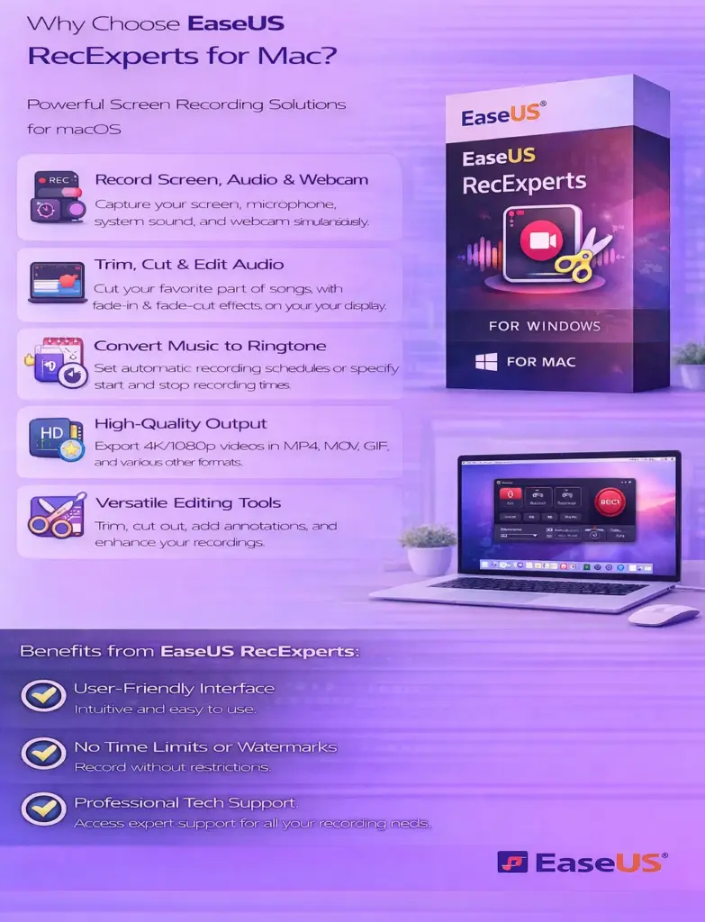 EaseUS RecExperts for Mac