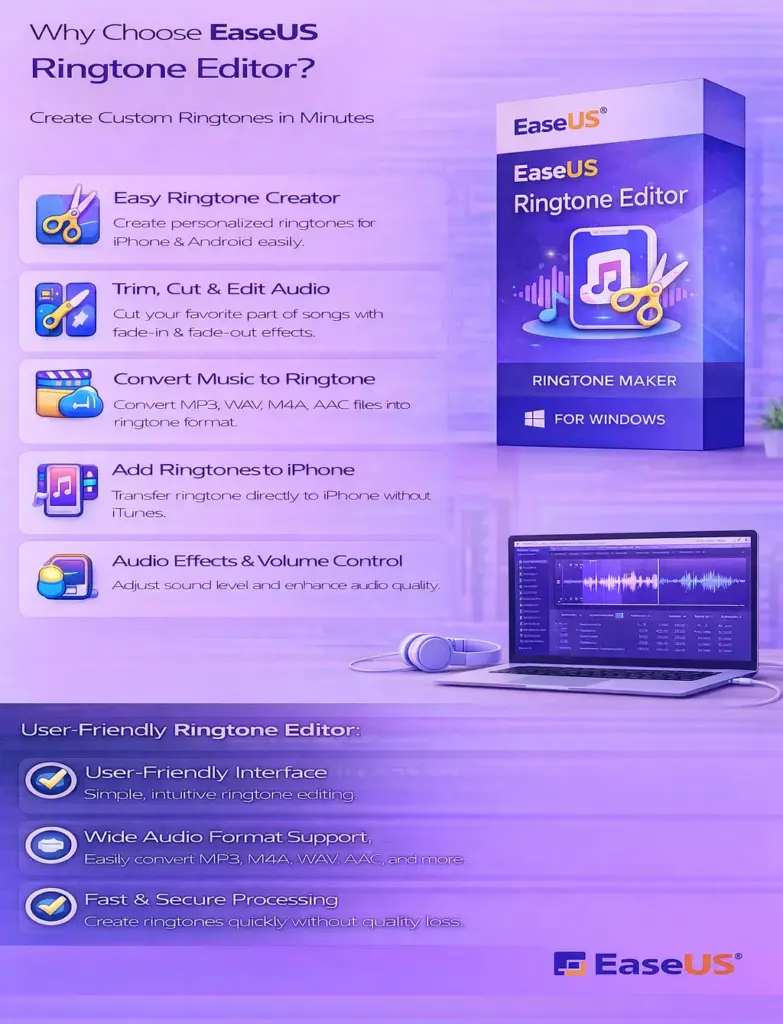 EaseUS Ringtone Editor - 1 Month Subscription 1 EaseUS Ringtone Editor - 1 Month Subscription