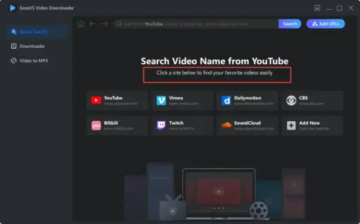 EaseUS Video Downloader