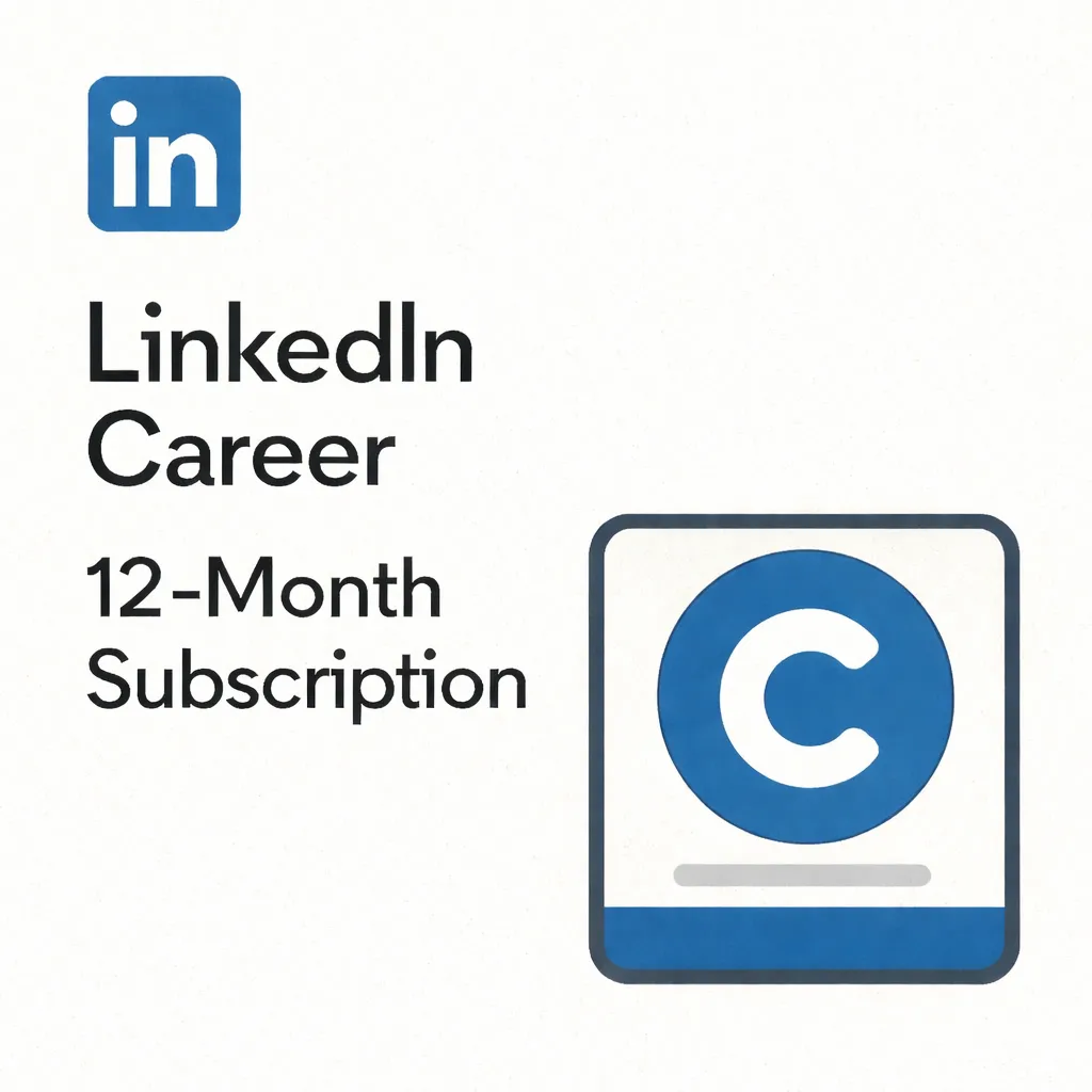 LinkedIn Career - 12 Month Subscription LinkedIn Career | 12 Month Subscription