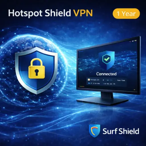 Hotspot Shield VPN 1-Year Redeem Code