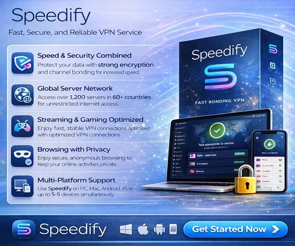 Speedify 1-Month Redeem Code