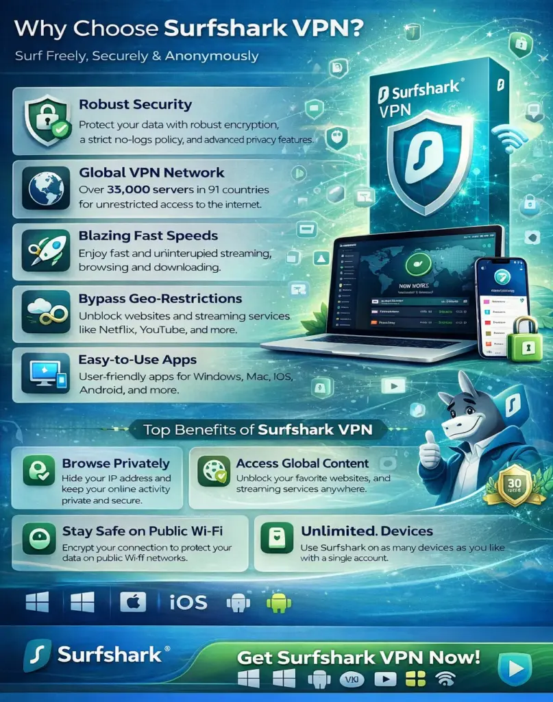 Surfshark VPN 7 Days
