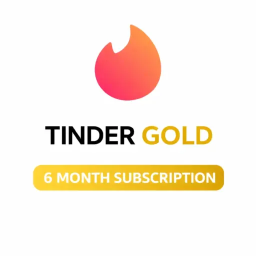Tinder Gold 6-Month Subscription (Global Access)
