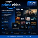 Amazon Prime Video | 5 Devices | 1 Year Subscription