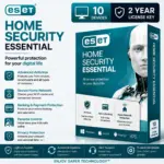 ESET Home Security Essential | 10 Device | 2 Year License Key