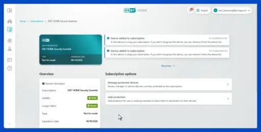 ESET Home Security Essential | 1 Device | 1 Year License Key - Image 3