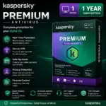 Kaspersky Premium Antivirus | Total Security | 1 Device | 1 Year Subscription