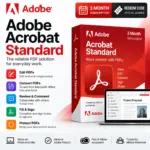 Adobe Acrobat Standard | Redeem Code | 3 Month Subscription