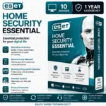 ESET Home Security Essential | 10 Device | 1 Year License Key