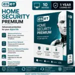 ESET Home Security Premium | 10 Device | 1 Year License Key