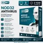 ESET NOD32 Antivirus | 3 Device | 2 Year License Key
