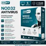 ESET NOD32 Antivirus | 5 Device | 2 Year License Key